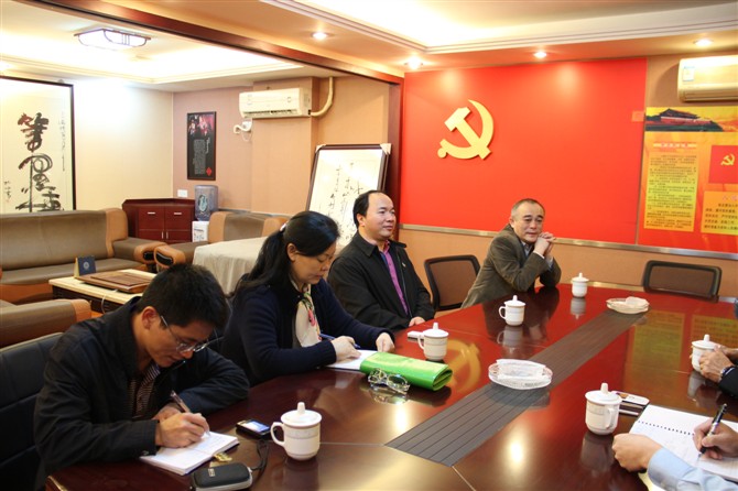 搞好党建当好企业帮手--市委社会工委书记罗新安深入商会、行业协会调研社会组织党建工作